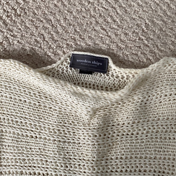 Cream oversized knit sweater - Picture 2 of 2